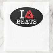 Sticker Ovale Bateaux de carte I 45 (Sac)