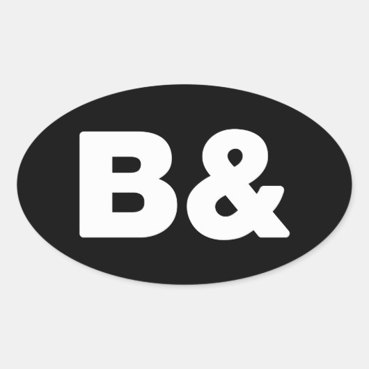 STICKER OVALE BÂTIMENT B & OVAL (Devant)