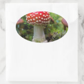 Sticker Ovale Beauté d'automne (Sac)