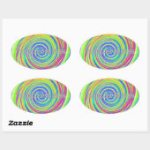 Sticker Ovale Bébé Enfants Dieu vous bénisse..png (Feuille)