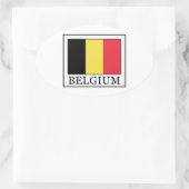 Sticker Ovale Belgique (Sac)