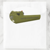 Sticker Ovale Bell UH-1 Centaur (Sac)