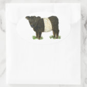 Sticker Ovale 'Beltie' (Sac)