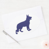Sticker Ovale Berger allemand (Enveloppe)