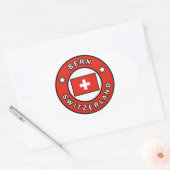 Sticker Ovale Berne Suisse (Enveloppe)