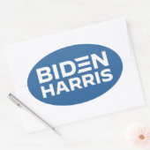 STICKER OVALE BIDEN HARRIS (Enveloppe)