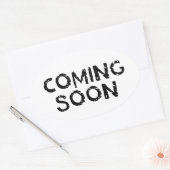 Sticker Ovale Bientôt (Enveloppe)