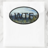 Sticker Ovale Bienvenue chez Frasers (Sac)