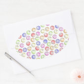 Sticker Ovale Bingo Balls (Enveloppe)