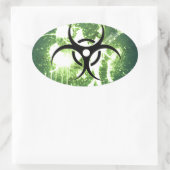 Sticker Ovale Biodanger (Sac)