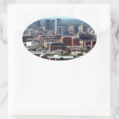 Sticker Ovale Birmingham (Alabama) (Sac)