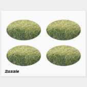 Sticker Ovale Blé - Savoureux ! (Feuille)