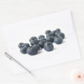 Sticker Ovale Bleuets frais (Enveloppe)