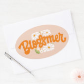Sticker Ovale Bloomer (Enveloppe)