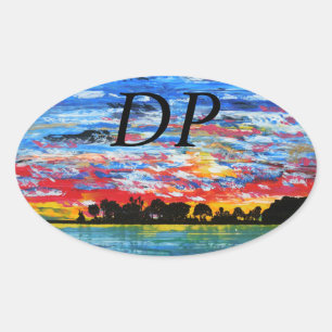 Sticker Ovale Bomberons Bubblepacific, DP