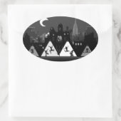 Sticker Ovale Boogie Nights New York (Sac)