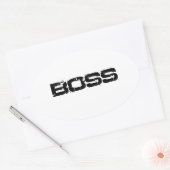 STICKER OVALE BOSS (Enveloppe)