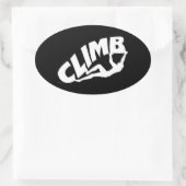 Sticker Ovale Bouldering Rock Escalade (Sac)