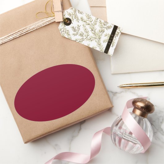 Sticker Ovale Bourgogne (Cadeaux)