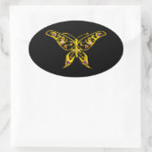 Sticker Ovale BOUTEILLE HYPER, noir (Sac)