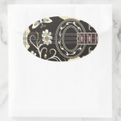 Sticker Ovale Bouzouki (Sac)