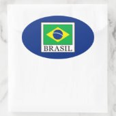 Sticker Ovale Brasil (Sac)