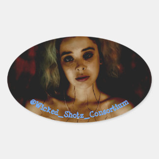 Sticker Ovale Brisé