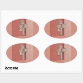 Sticker Ovale broderie_2_4forfall_1 (Feuille)