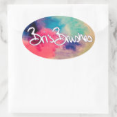 Sticker Ovale Brosses de Bri (Sac)
