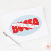 Sticker Ovale Buceo (espagnol) (Enveloppe)