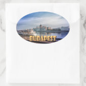 Sticker Ovale Budapest (Sac)