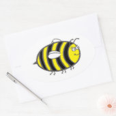 Sticker Ovale Bumblebee (Enveloppe)