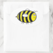 Sticker Ovale Bumblebee (Sac)