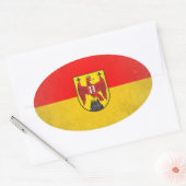 Sticker Ovale Burgenland (Enveloppe)