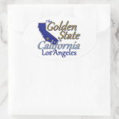 STICKER OVALE CALIFORNIE (Sac)