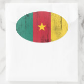 Sticker Ovale Cameroun (Sac)