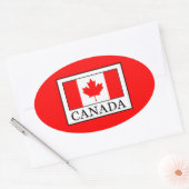 Sticker Ovale Canada (Enveloppe)