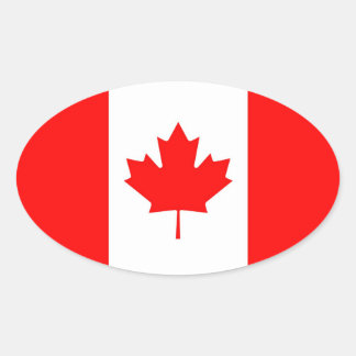 STICKER OVALE CANADA