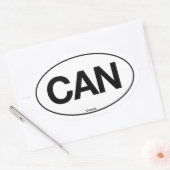 Sticker Ovale Canada Oval (Enveloppe)