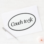 Sticker Ovale canapé 5k (Enveloppe)