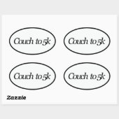 Sticker Ovale canapé 5k (Feuille)