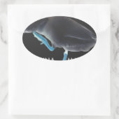 Sticker Ovale Canard avec moi se réveille comme ça & Hakuna Mata (Sac)