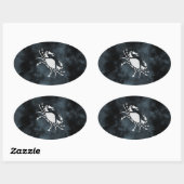 Sticker Ovale Cancer (Feuille)