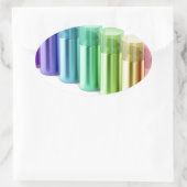 Sticker Ovale Canettes aérosol colorées (Sac)