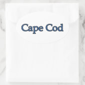 Sticker Ovale Cape Cod (Sac)