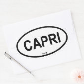 STICKER OVALE CAPRI (Enveloppe)