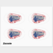 Sticker Ovale Carabinier Escalade Mount Lemmon (Feuille)