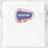Sticker Ovale Carabinier Escalade Squamish (Sac)
