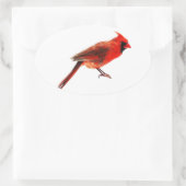 Sticker Ovale Cardinal(s) (Sac)