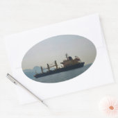 Sticker Ovale Cargo Ship Andermatt (Enveloppe)